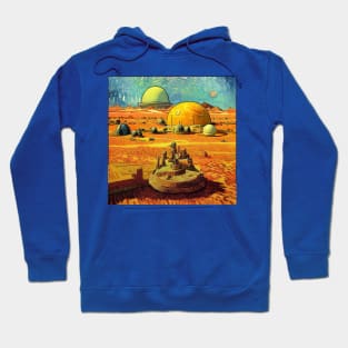 Starry Night in Mos Eisley Tatooine Hoodie